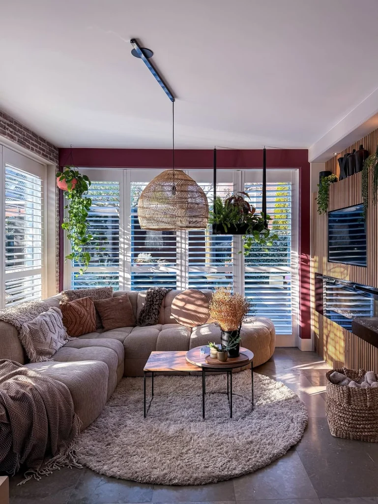 Modern cozy living room