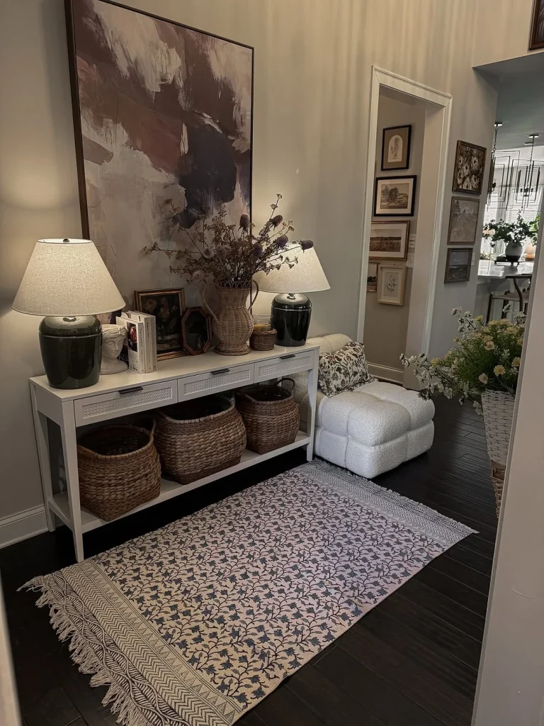 monochrome photo wall decor
