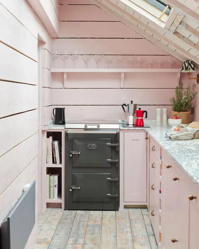 Bold kitchen design
