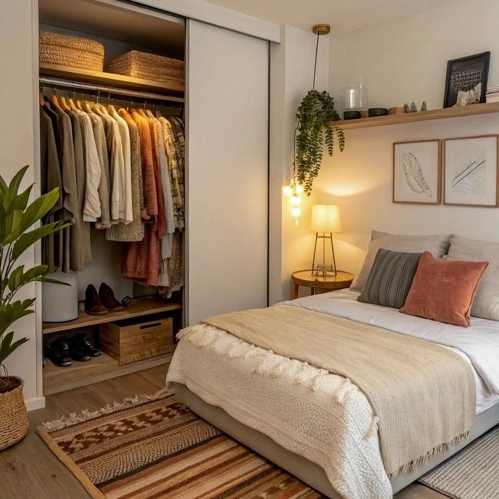 Luxe bedroom decor
