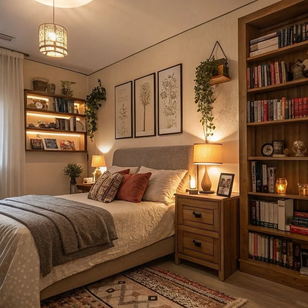 Rustic bed aesthetic