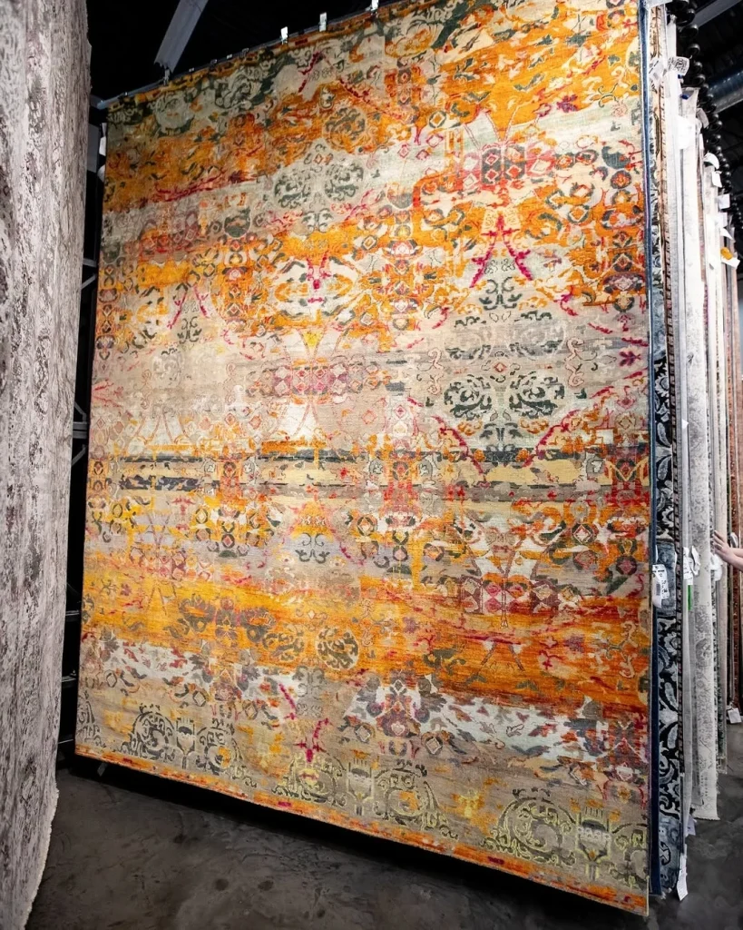 Plush shag bedroom carpet