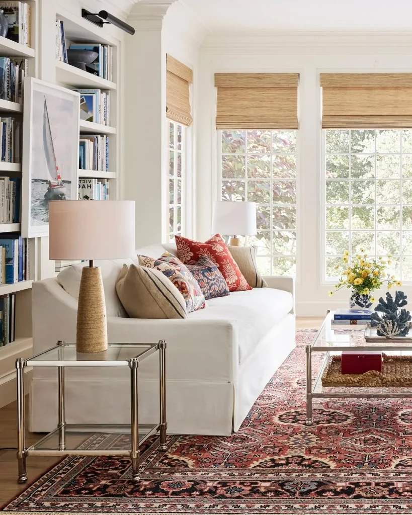 Bohemian window decor vibe
