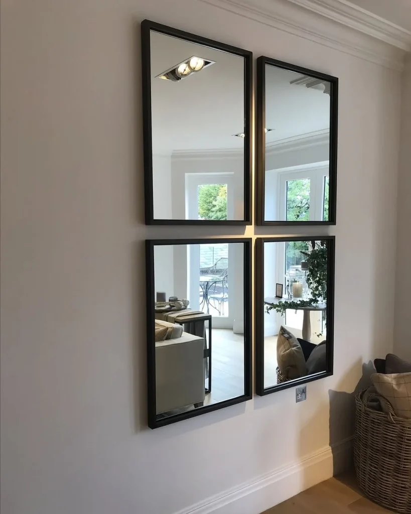 Minimalist gallery wall decor