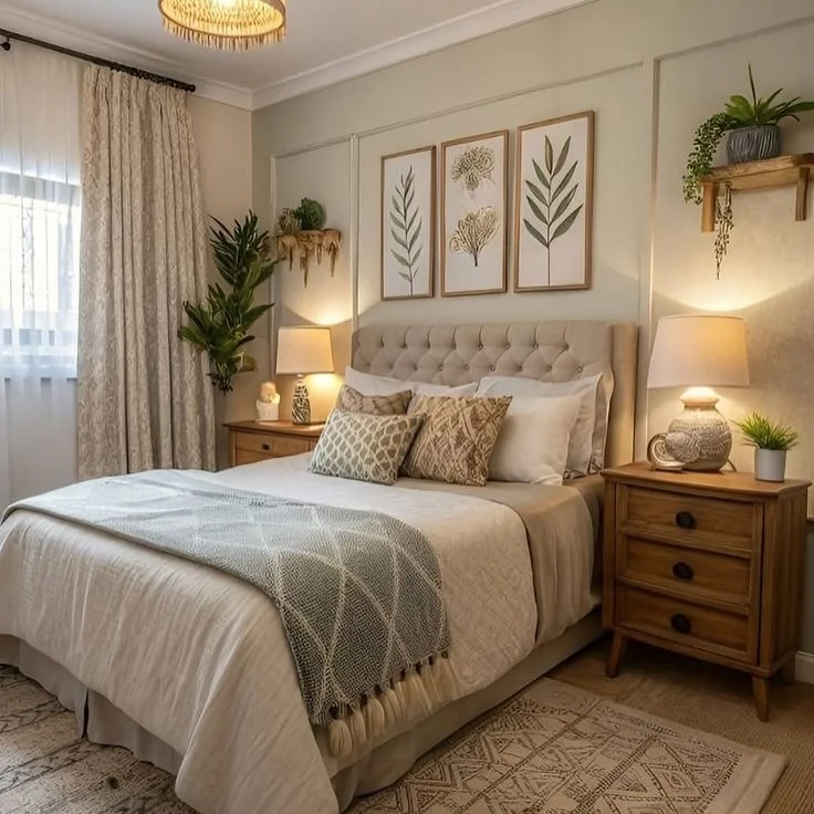 Mid-century bed style