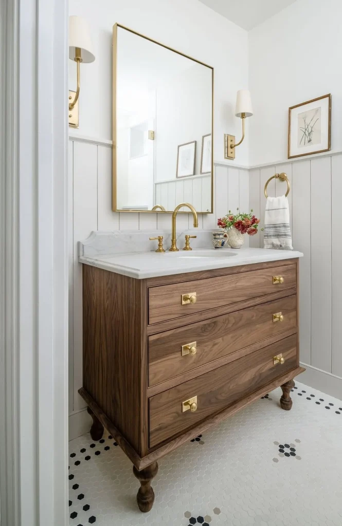 Glam vanity styling