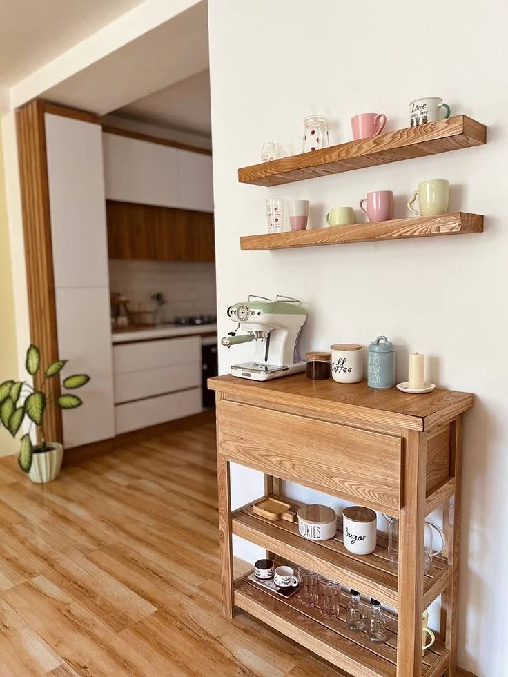 Boho coffee corner retreat