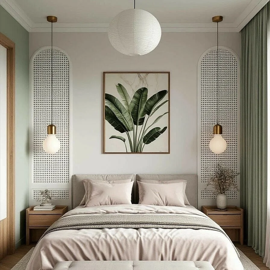Floral bedroom retreat