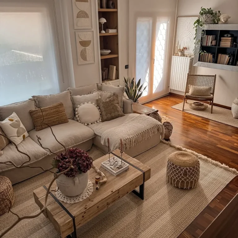 Bold color sofa design