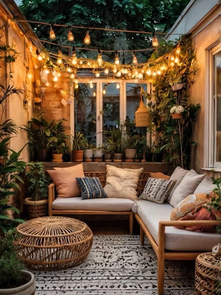 Backyard landscaping