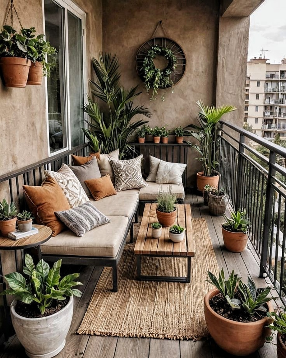 Balcony Idea boho