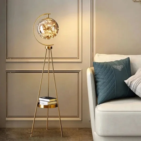Sculptural Lamp Living Room