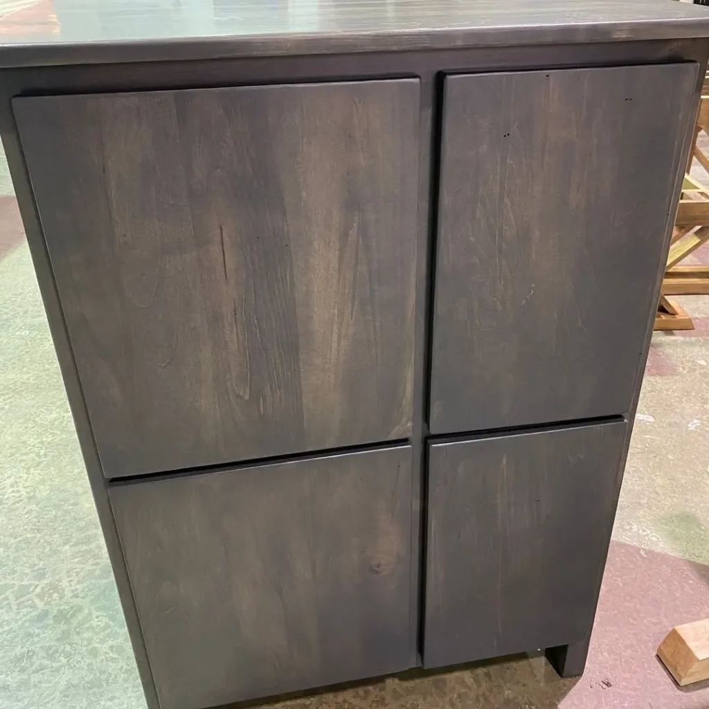 Geometric shoe rack ideas