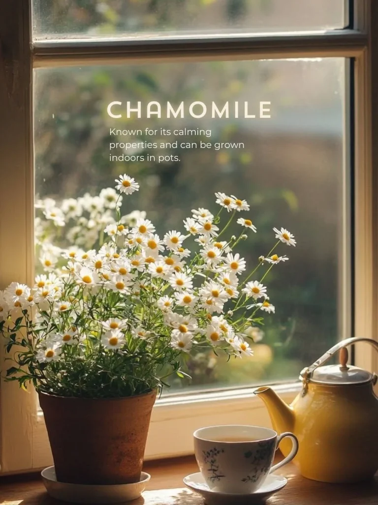 Chic bedroom plants decor idea