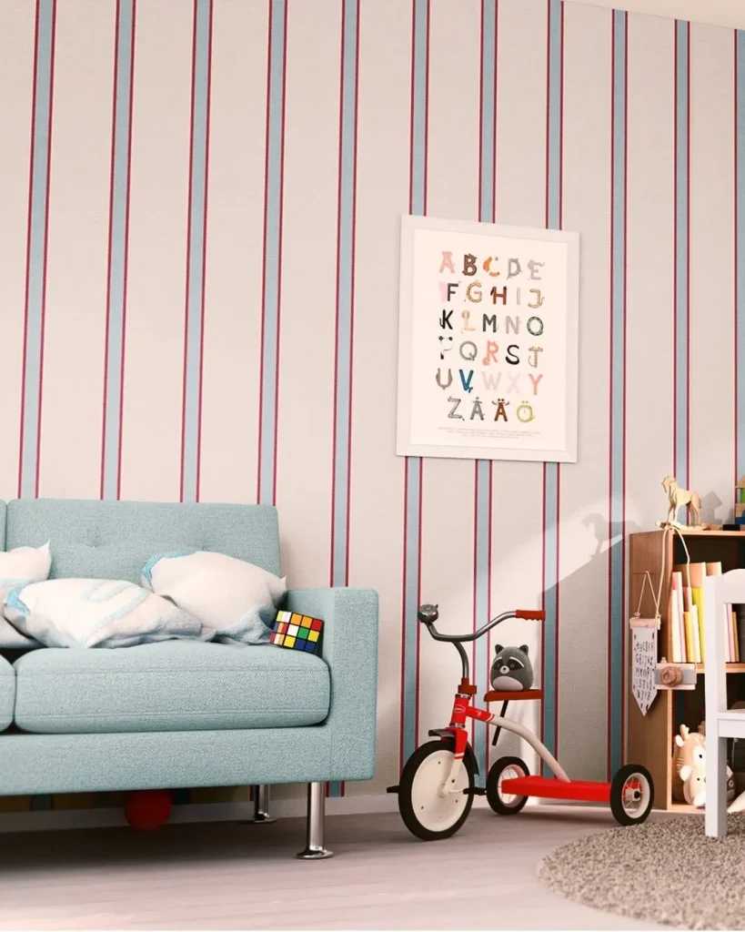 Nautical theme kids wallpaper