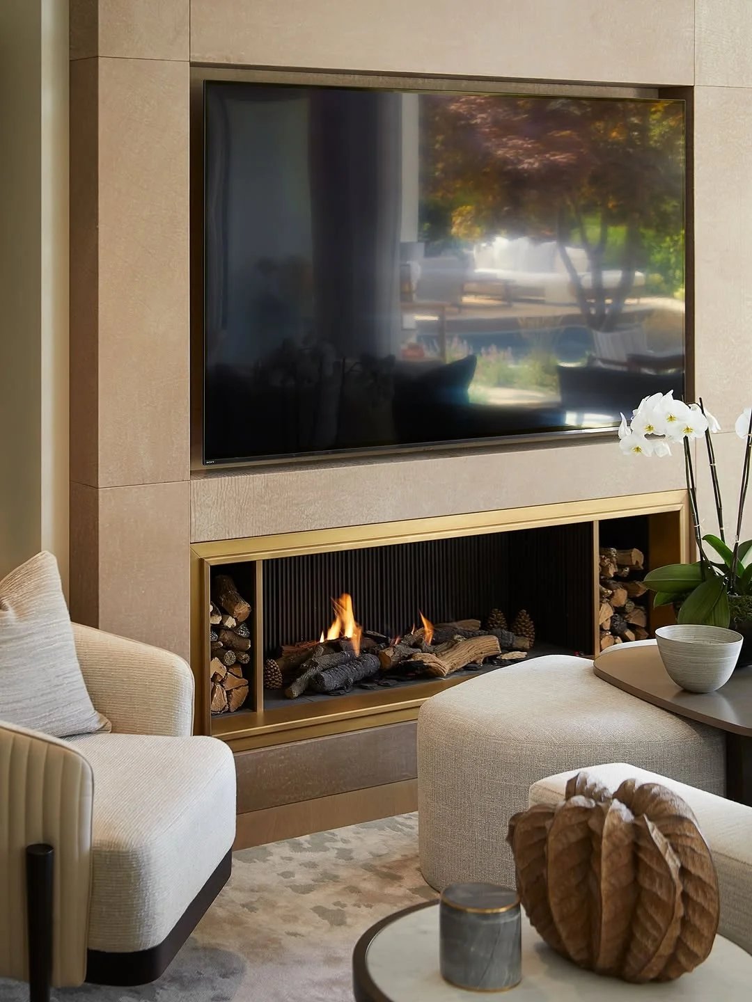 Fireplace surround